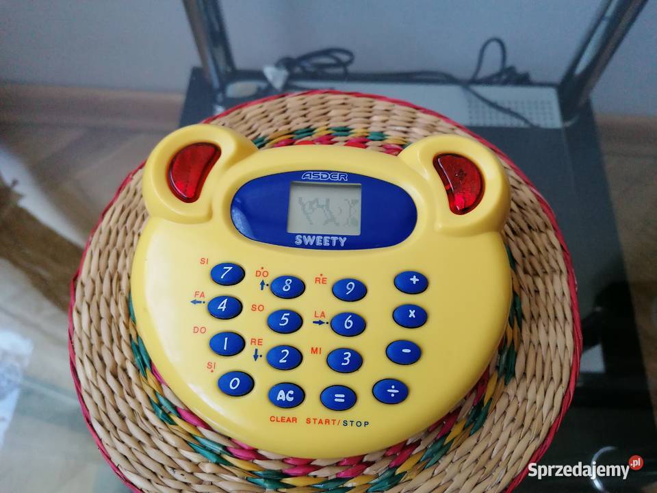 ELEKTRONICZNA GRA EDUKACYJNA SWEETY ASDER