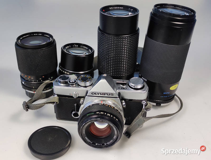 Olympus OM1 z 0biektywem Olympusem 1850 Wrocław