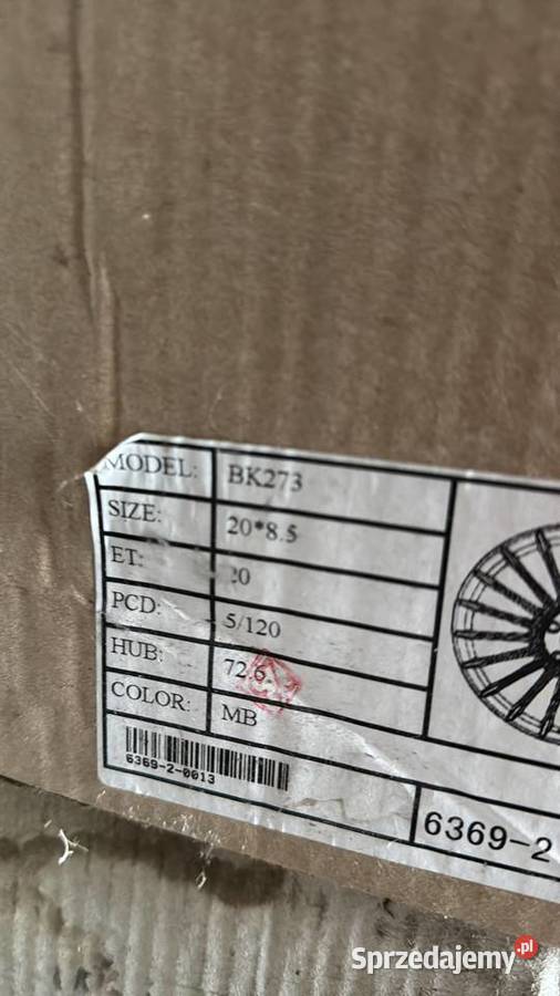 Alufelgi Alpina BMW e65e6160f10f1120 Chocz sprzedam