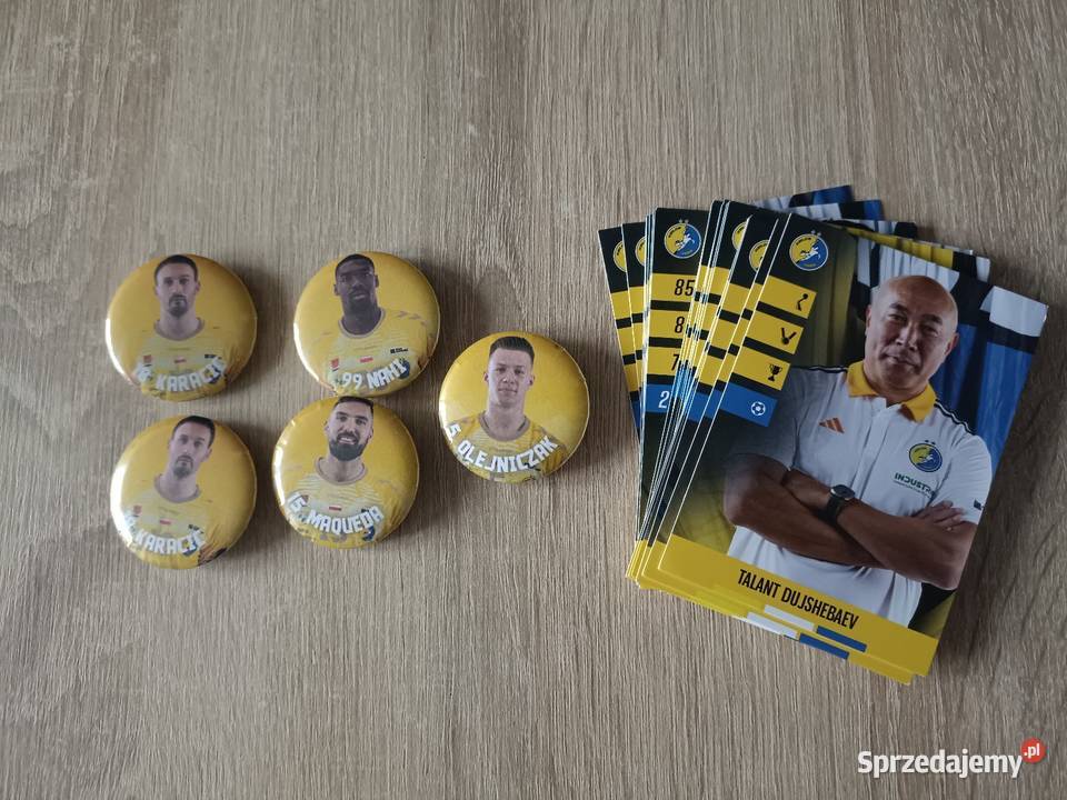 Karty kolekcjonerskie Industria Kielce Sezon Kwidzyn sprzedam