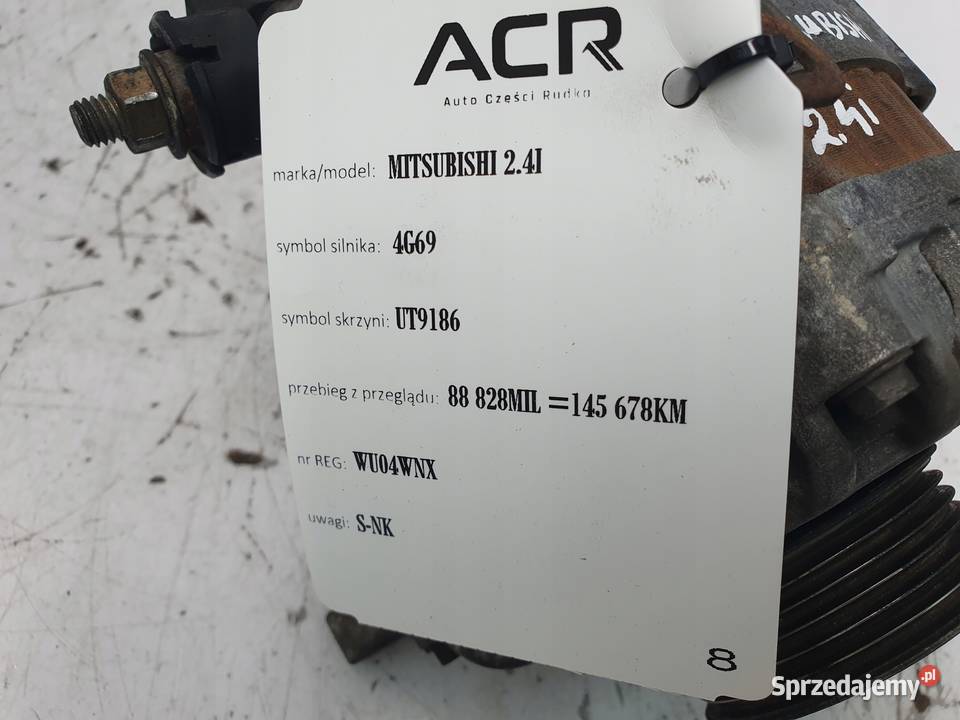 ALTERNATOR Mitsubishi Grandis 24 16V MN158384 Chełm