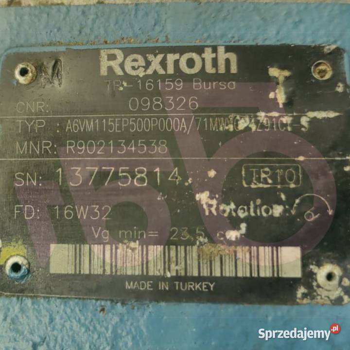 Skrzynia biegów 024843 MERLO TF 4511 Wilkowo