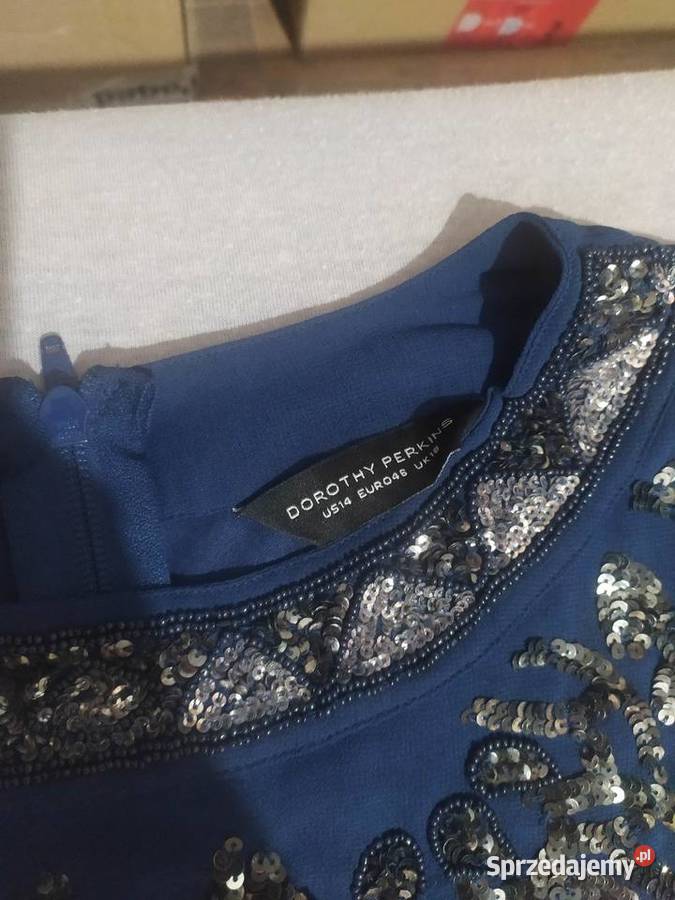 Habrowa sukienka wieczorowa Dorothy Perkins 46 z