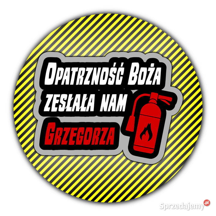 Opatrzność Boża zesłała nam Grzegorza wlepki śląskie Gliwice