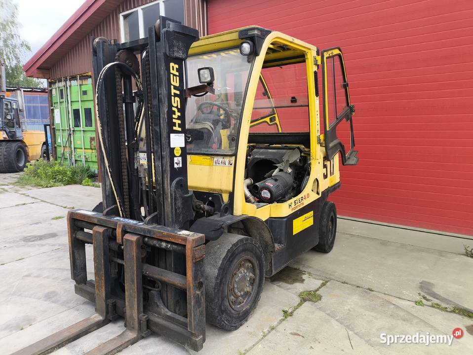Wózek widłowy HYSTER NA CZĘŚCI Maszt Skrzynia Wejherowo