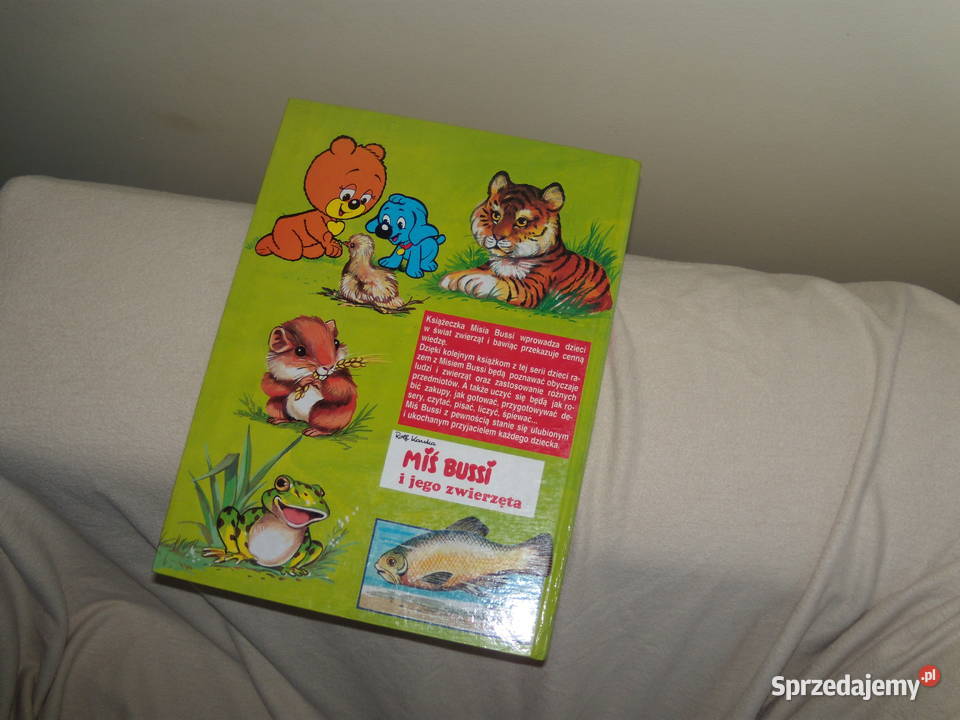Miś Bussi przedstawia świat zwierząt twarda Kultura i Rozrywka Warszawa