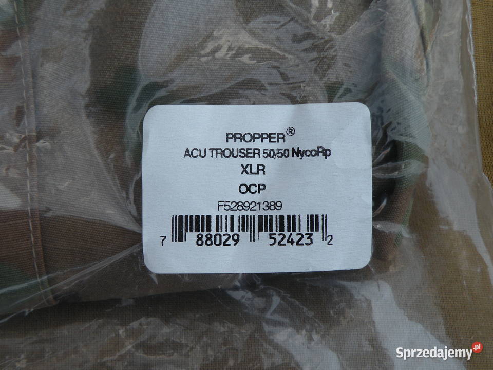 Spodnie ACU PROPPER multicam ocp X large regular Wrocław