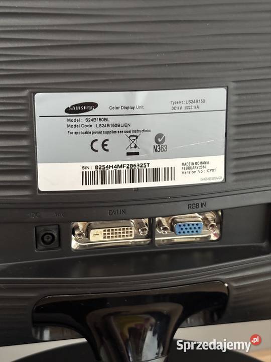 monitor samsung S24B150BL