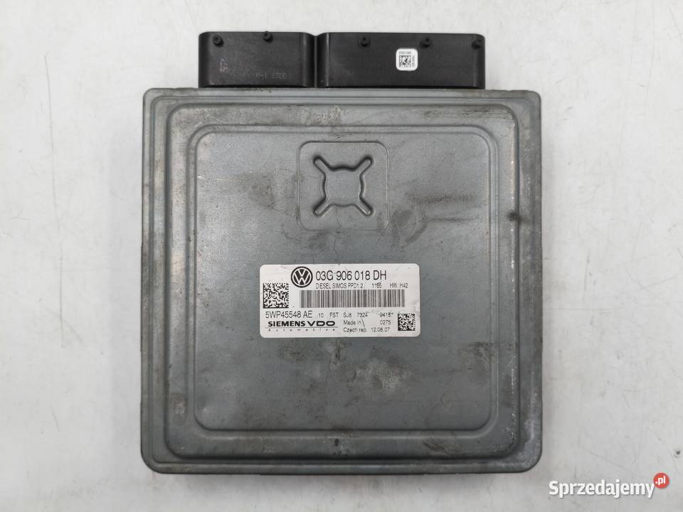 Sterownik Silnika Audi A3 8P 20 TDI BMN Wyszków