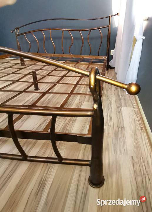 Sprzedam metalowe kute łóżko 160200 zachodniopomorskie Koszalin