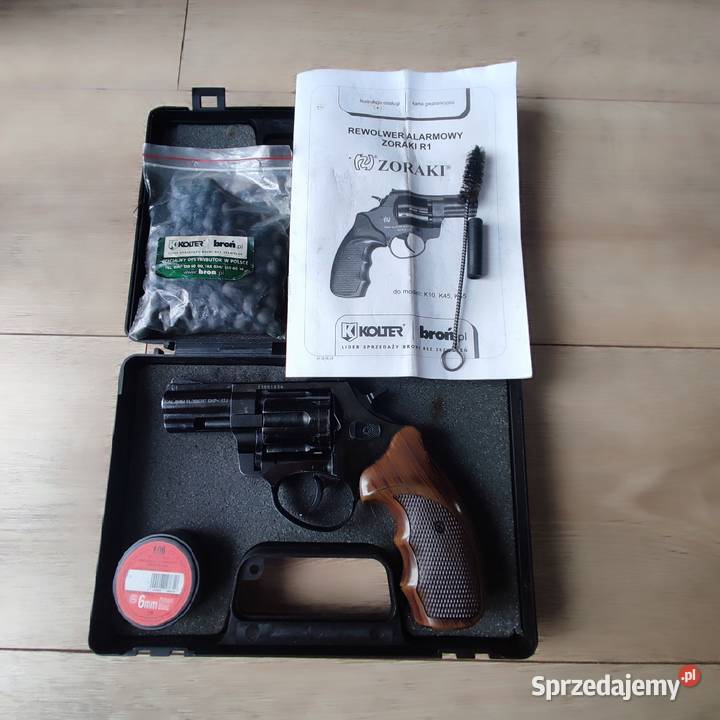 Rewolwer hukowy 6 mm kolekcjonerski z 2011 roku Kraków