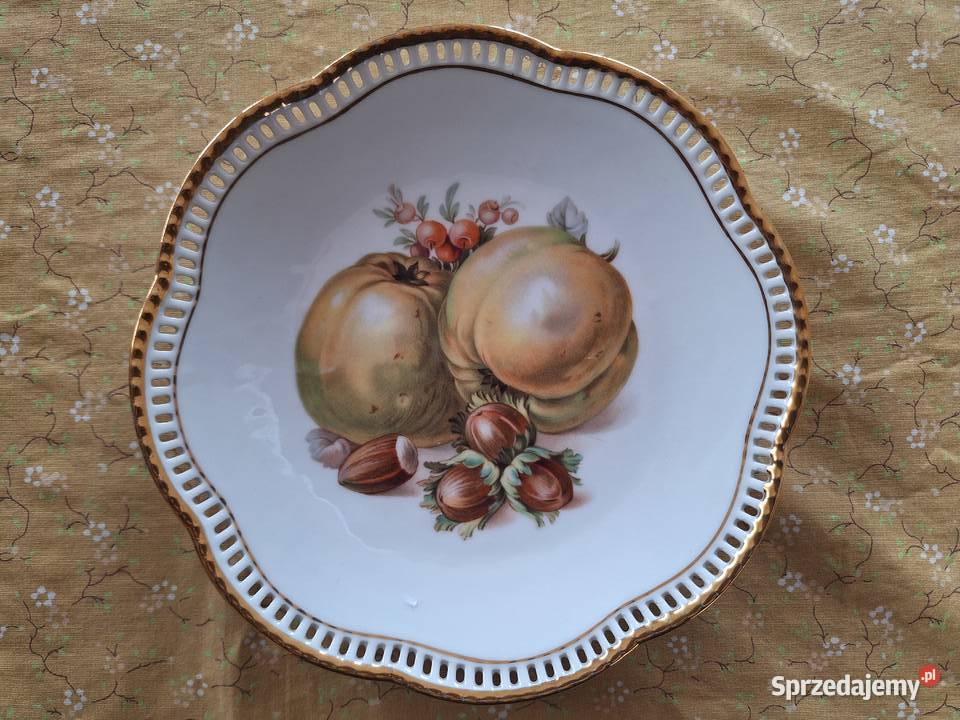 Talerze ażurowe dekoracyjne BAVARIA Schumann Antyki, Sztuka, Kolekcje Gdańsk