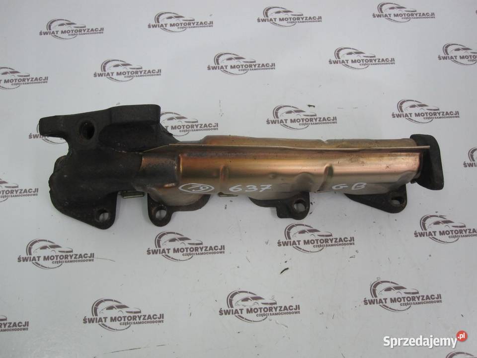 MERCEDES C 22 CDI 12r kolektor wydechowy