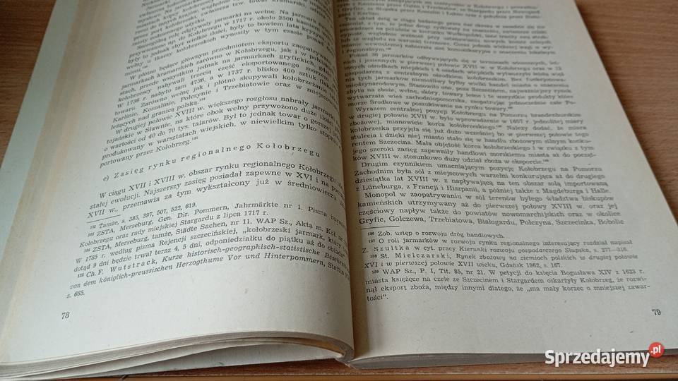 Handel morski Kołobrzegu w XVII i XVIII wieku pomorskie Gdańsk