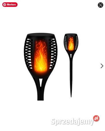 Lampa Solarna LED Ogrodowa – Efekt Żywego Płomienia