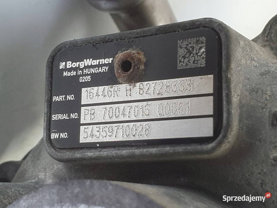 TURBOSPRĘŻARKA Renault Megane III 15 DCI turbo Rudka sprzedam