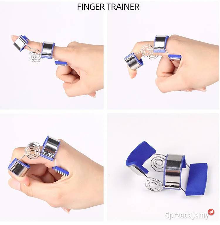 Orteza palca u dłoni Rehabilitacja Trening palca Płock