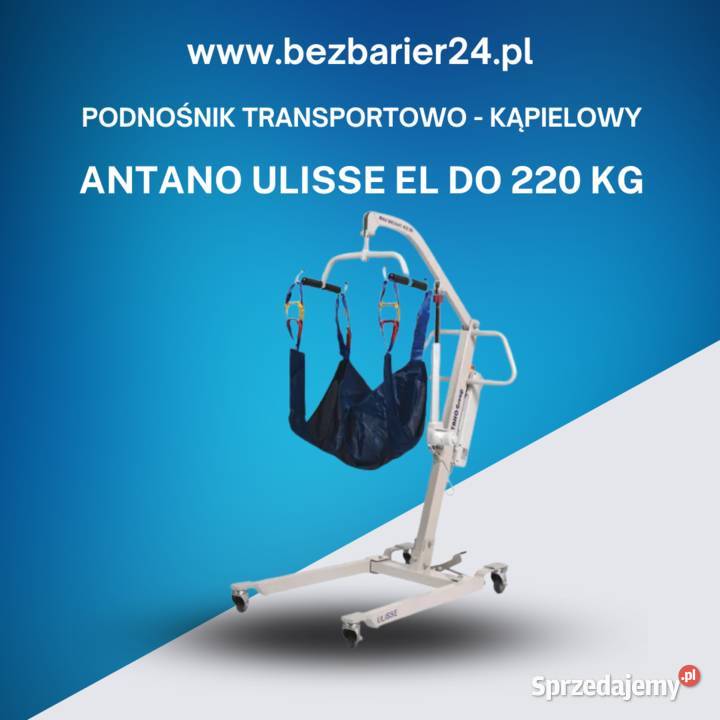 ULISSE EL 220 Podnośnik pacjenta Żuraw Sprzęt rehabilitacyjny i ortopedyczny Łódź sprzedam