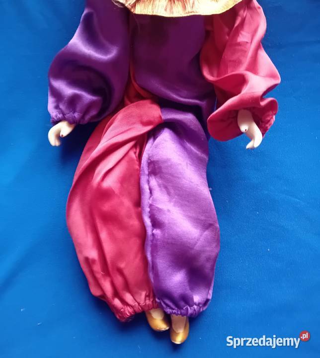 Dwie weneckie lalki porcelanowe typ Arlekin Koźminek sprzedam