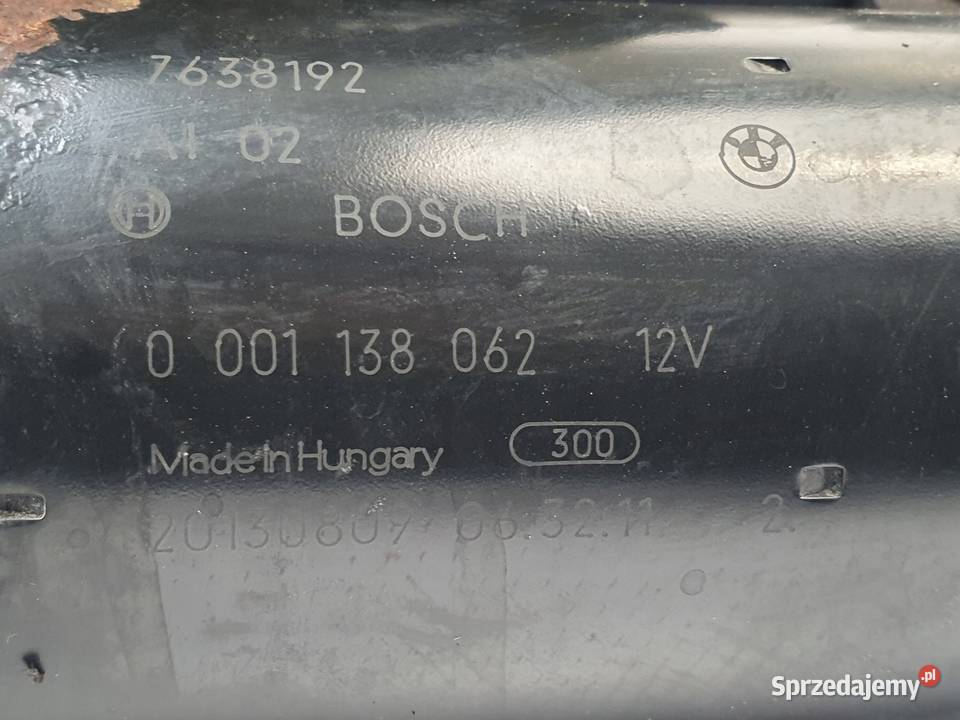ROZRUSZNIK BMW F20 F21 116i 16 T bosch Chełm sprzedam