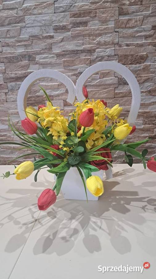 Kompozycja nagrobna wielokolorowy pomorskie Lębork sprzedam