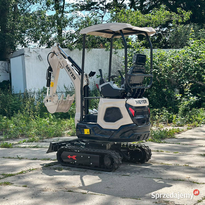 Minikoparka MEYER EX12K 12T Silnik KUBOTA pełny VAT Nowy Wiśnicz