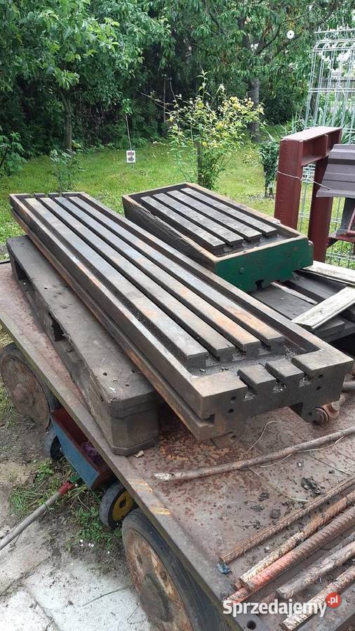 Stół teowy do frezarki Glinnik