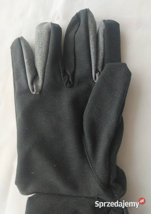 Rękawice robocze damskie CZARNY szary podlaskie Hajnówka