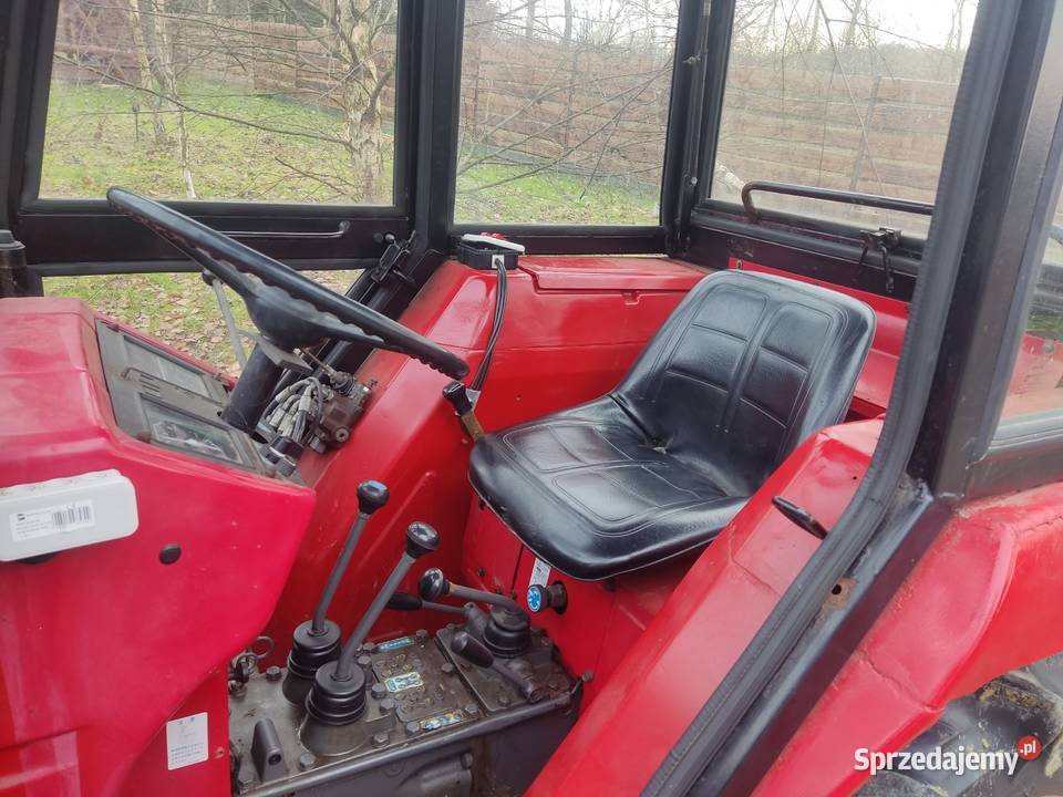 Ciągnik Japoński Shibaura 4x4 z pługiem Sanok