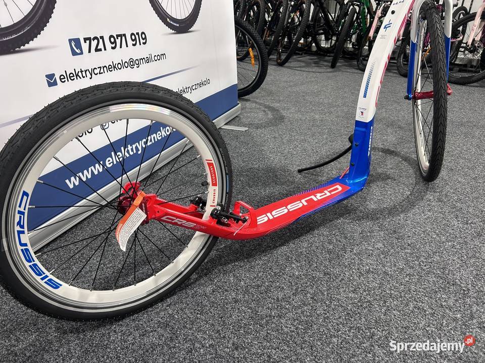 hulajnoga Crussis Cobra 44 WhiteBlue Raty 0 wielkopolskie