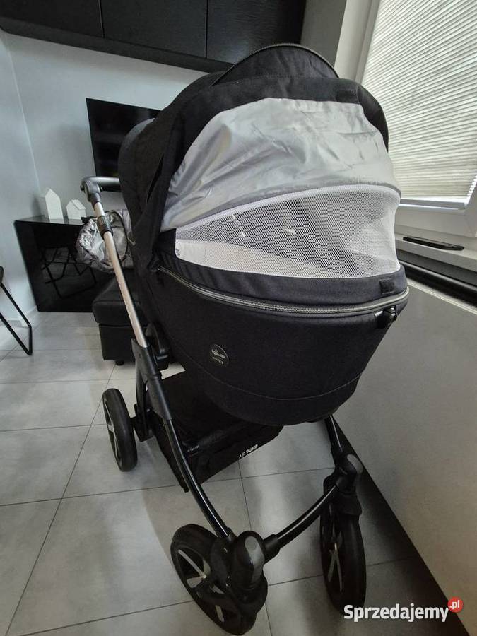 IDEALNY Wózek 2w1 BabyDesign Espiro Husky czarny Śpiworek  Wielofunkcyjne Warszawa