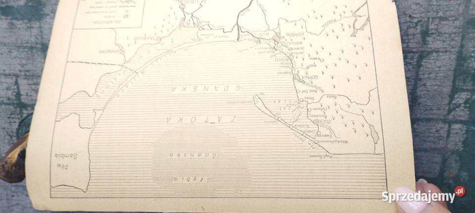Książka z 1953 roku Zatoka Gdańska Rok wydania 1953 Kultura i Rozrywka