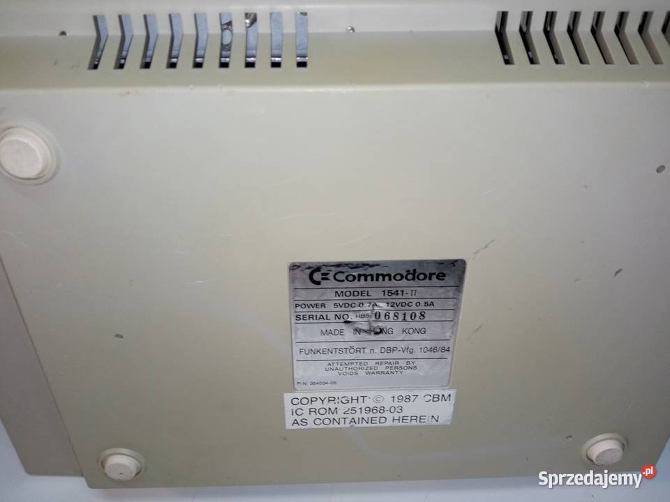 Stacja dyskietek Commodore 1541II 525 retro Kielce sprzedam