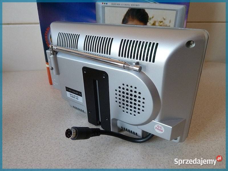 Telewizor LCD 7 Pełny Zestaw NOWY 7cale Rzeszów sprzedam