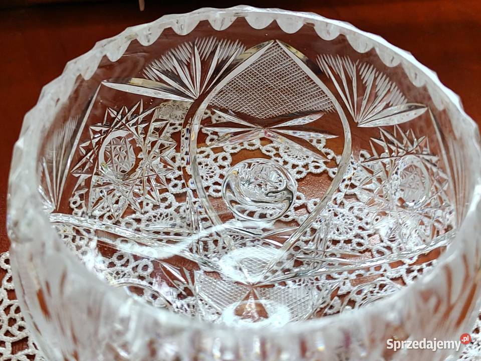 Cukiernica kryształ PRL Antyki, Sztuka, Kolekcje Legnica sprzedam