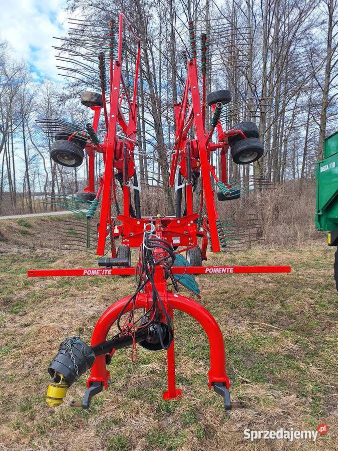 Zgrabiarki dwukaruzelowe Pottinger Kverneland