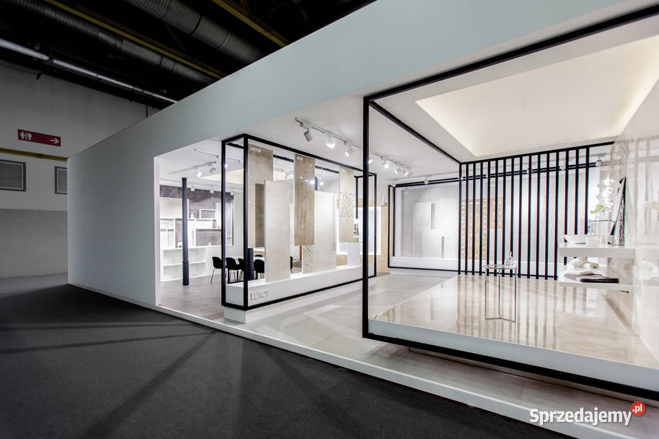 Ekspozytor na kamień płytki boks szybki montaż Sklep Bydgoszcz