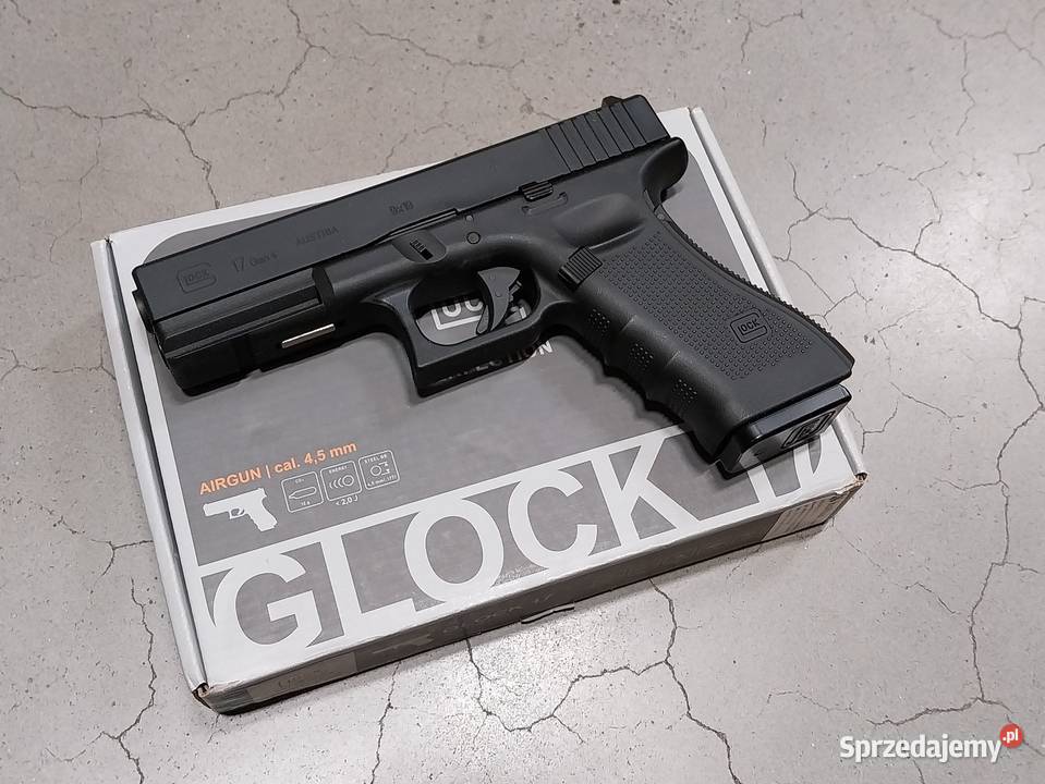 Pistolet wiatrówka Glock 17 gen 4 45 mm BB CO2 Czeladź