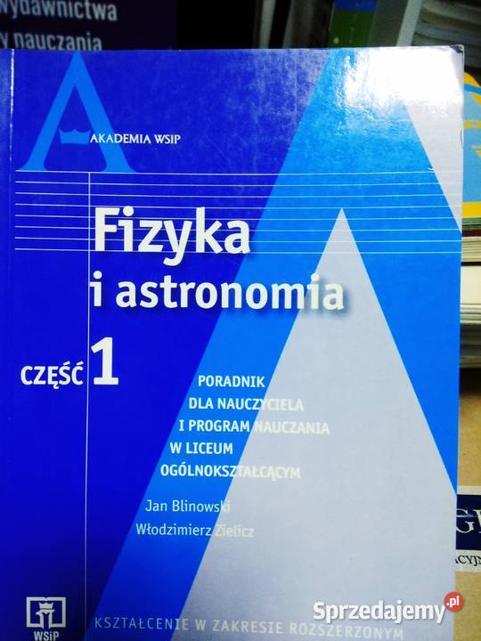 Akademia WSiP fizyka i astronomia 1 Warszawa