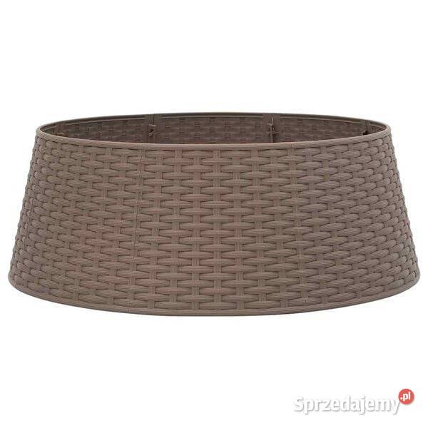 vidaXL Osłona pod choinkę brązowa 65x23 mazowieckie Warszawa