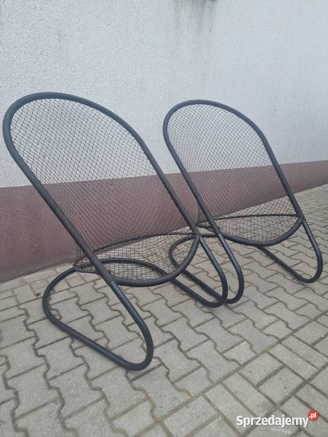 Duże leżaki krzesła ogrodowe stan nowy Poznań