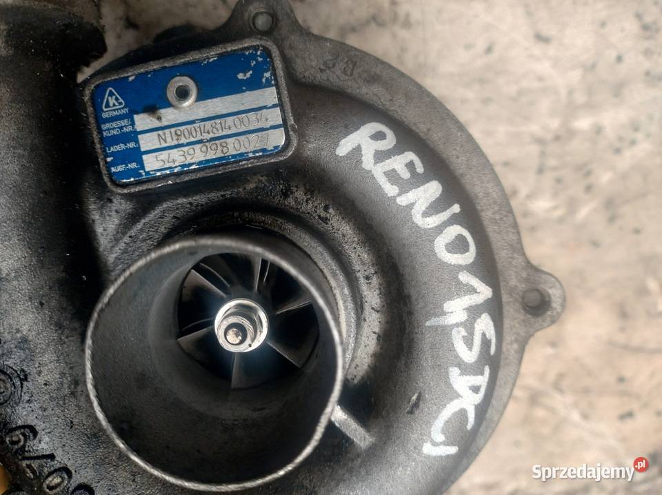 RENAULT MEGANE CLIO KANGOO 15DCI turbosprężarka Kielce sprzedam