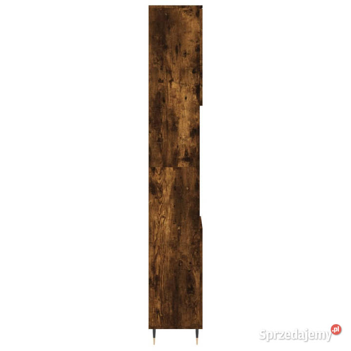 Szafka łazienkowa przydymiony dąb 30x30x190