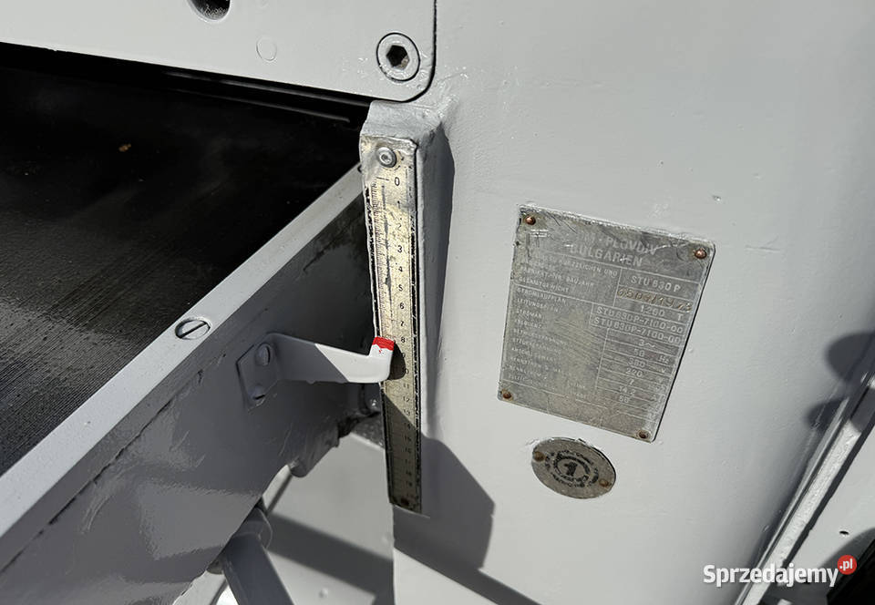 Grubościówka strugarka typ STU 630P MARMASZ Sierakowska Huta