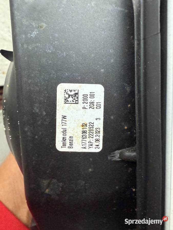 Wlew paliwa klapka w177 kolor 149 bialy wielkopolskie Krotoszyn