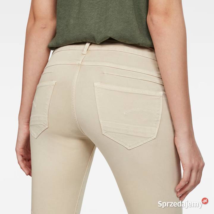 spodnie GSTAR RAW W28 L32 DSTAQ 5 PKT MID SKINNY Długie Zamość