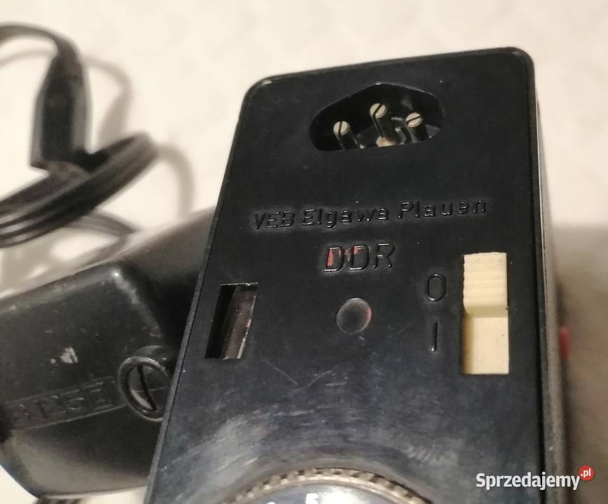 Lampa Elgawa B125 z zasilaczem DDR śląskie