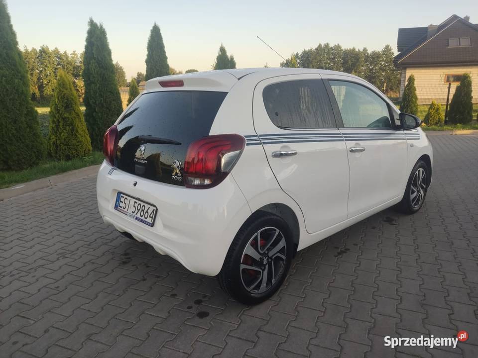 Peugeot 108 12 benzyna tablet klimatronic nieuszkodzony