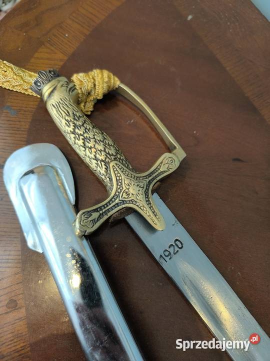 Piękna szabla polska Gen Sikorskiego Honor Łódź