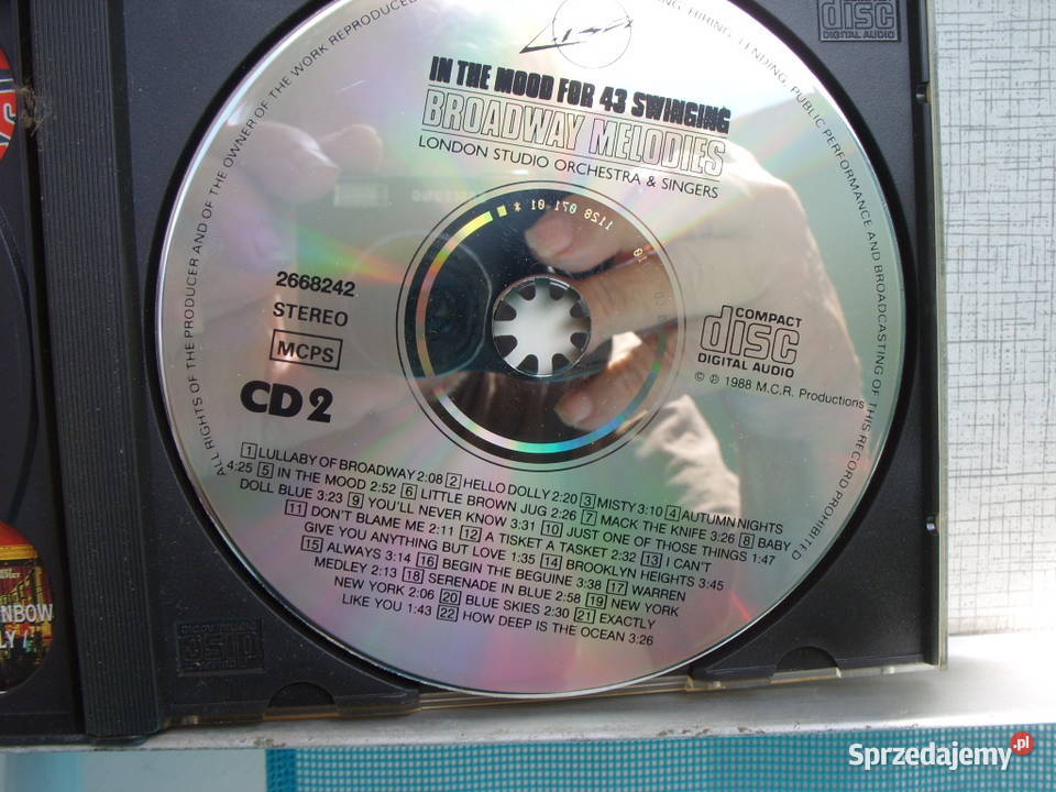 JAZZ CD BROADWAY MELODIESLONDON 2 CD 2 płyty Płyty i kasety Wołów